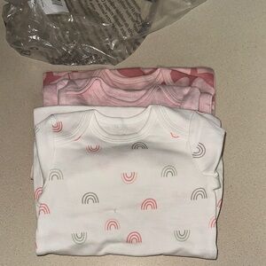 CARTERS Set of Three Baby Sleeper Gowns